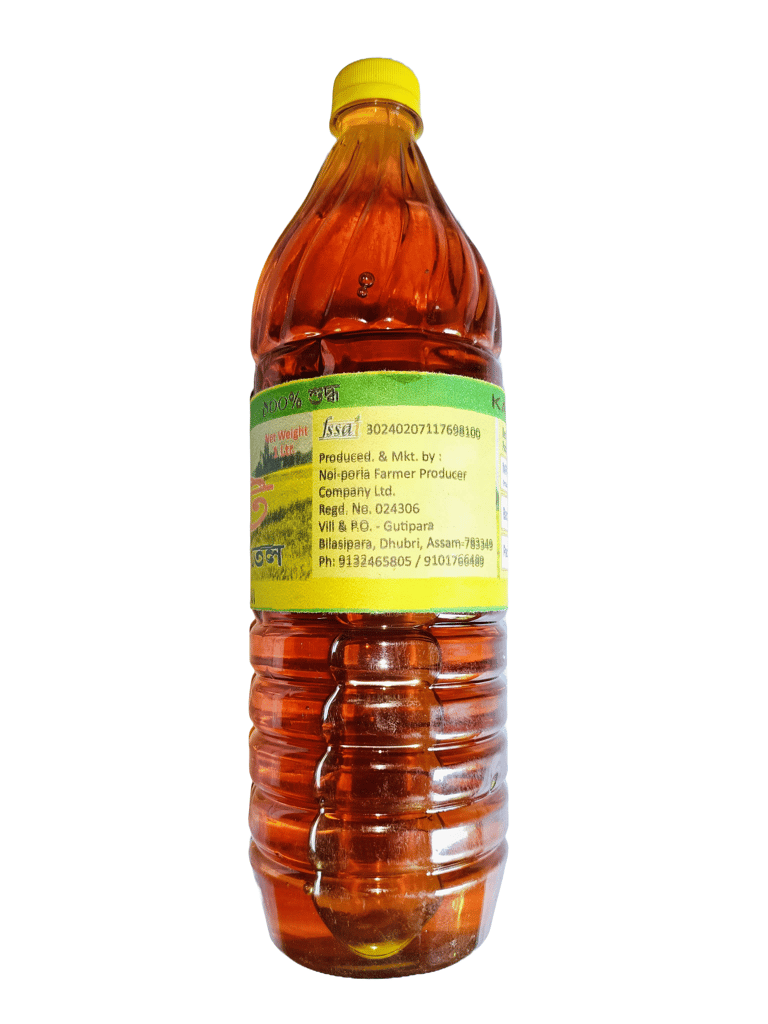 Kachi Ghani Khaati Mustard Oil - 1 L view 2