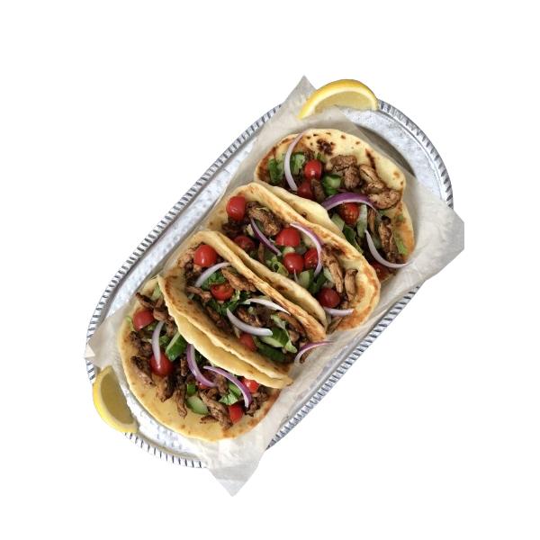 Chicken Shawarma Chili Garlic Sauce (Kuboos)