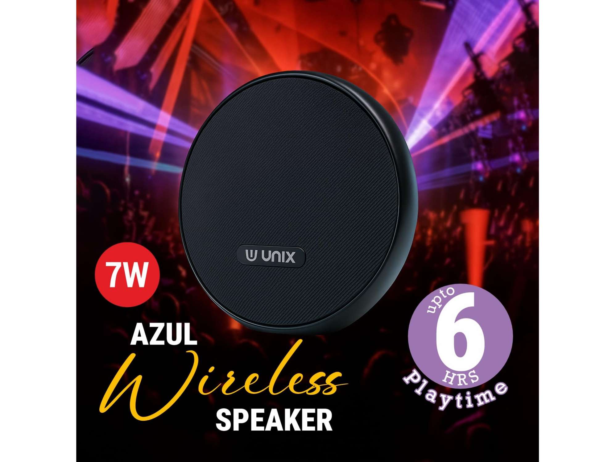 Unix Azul Speaker - Black view 2