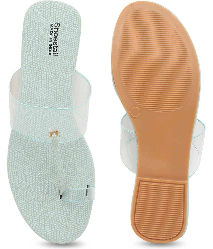 Shoestail Gray Flats view 2