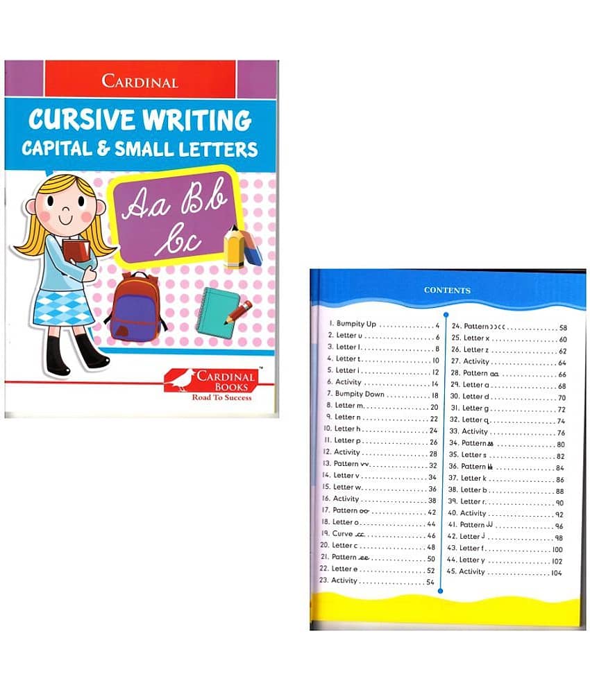 Cardinal Cursive Alphabet Letter Writing Book (Set of 3) view 2
