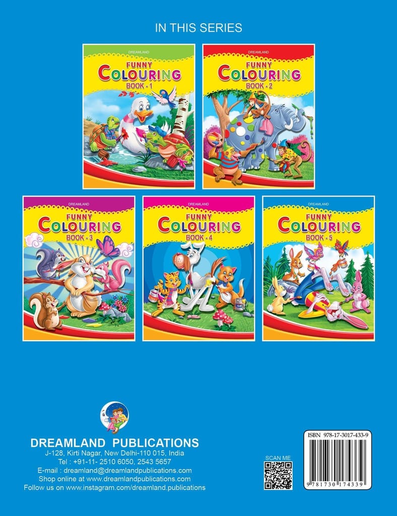 Funny Colouring - Part 5 [Paperback] Dreamland Publications view 2