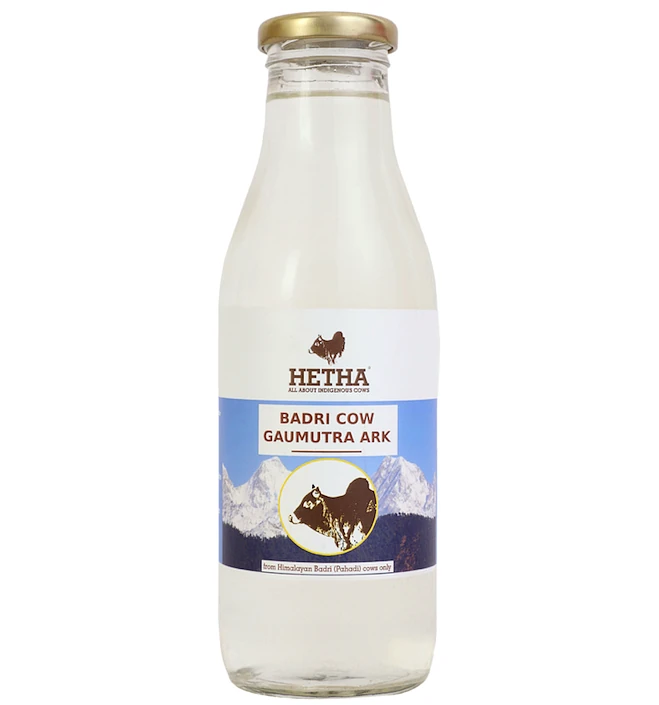 Himalayan Badri Gaumutra (Gomutra) Ark (Size - 1000 ml) by HETHA