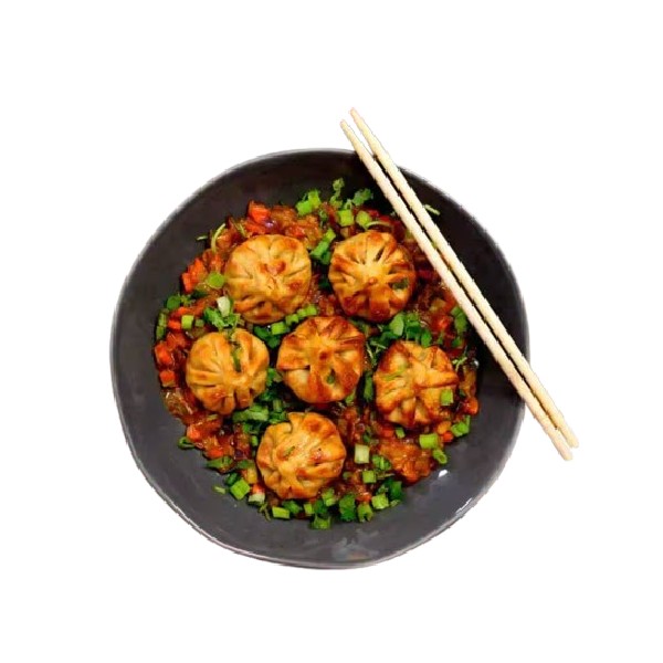 Schezwan Chilli Momo - 8 Pcs