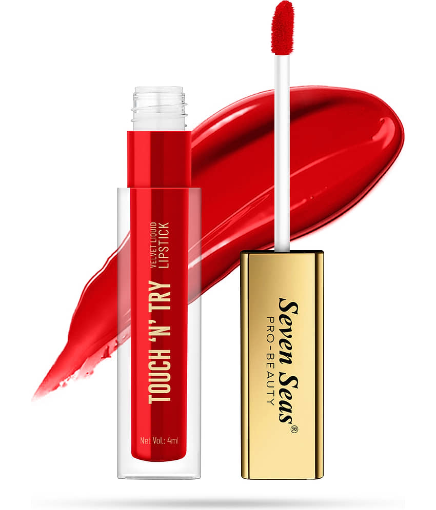 Seven Seas Longwear Raspberry Pink Matte Finish Lipstick, 4ml view 2
