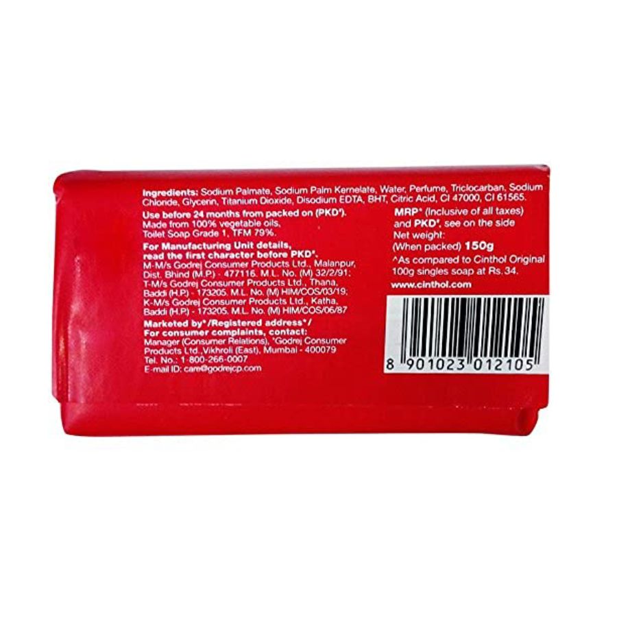 Cinthol Original 150 Gms view 2