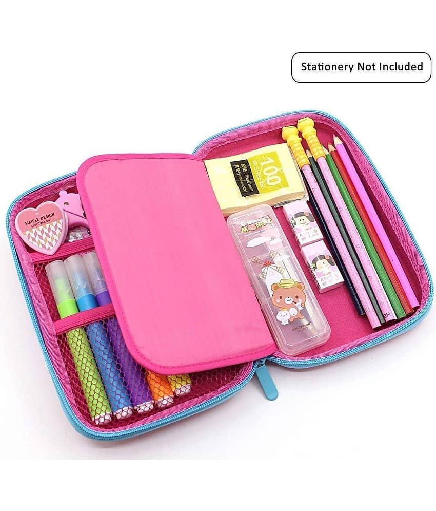 SHB Multipurpose Case Pencil Pouch Box for Kids Gifting School Home Storage (Eva Hard Top, Magic Unicorn Star) view 2
