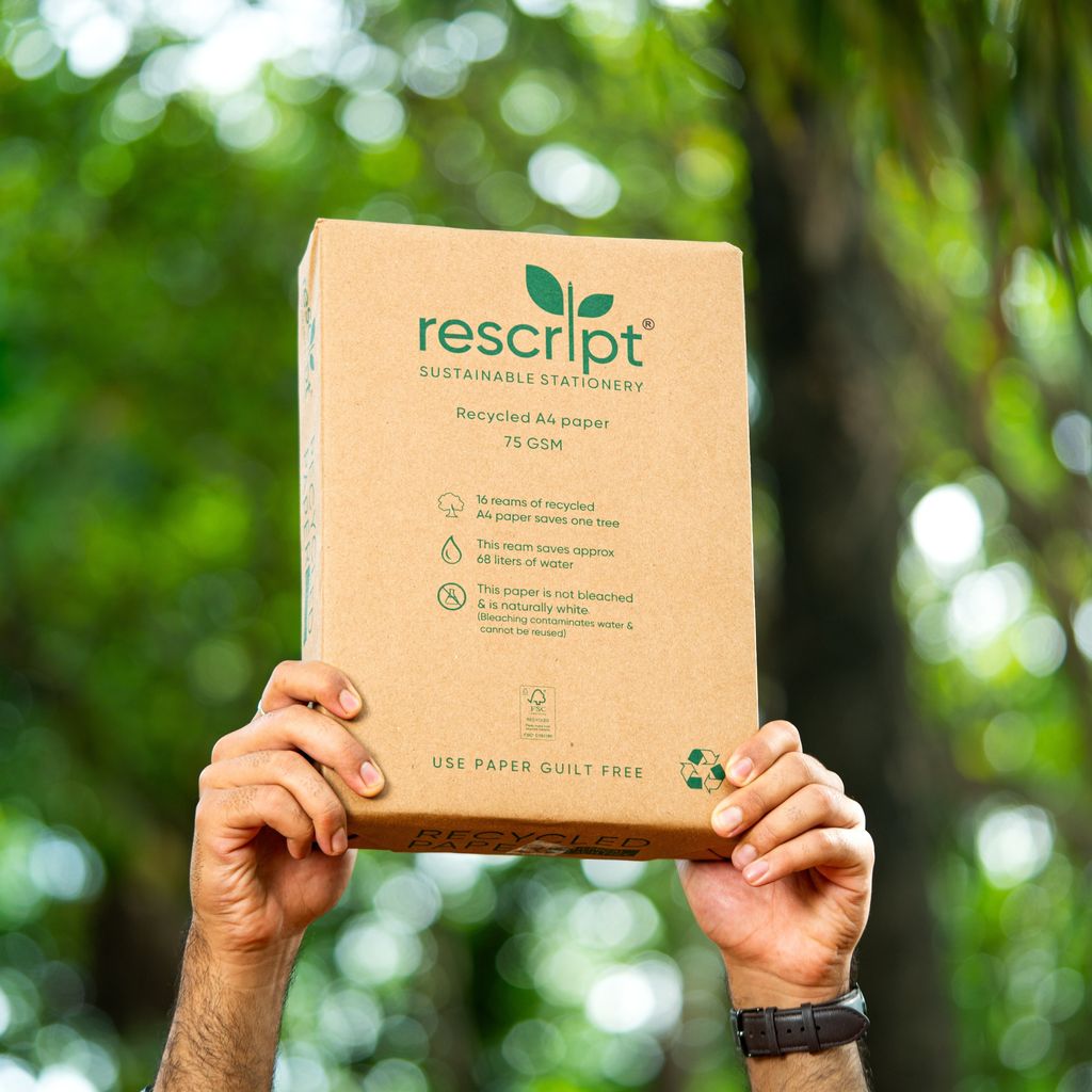 100% Recycled A4 Copier Paper - 500 Sheets | Rescript