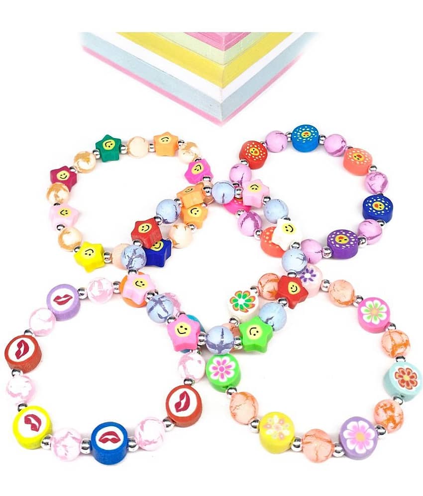 DAIVYA WELLNESS - Multicolor Bracelet ( Pack of 5 ) view 2