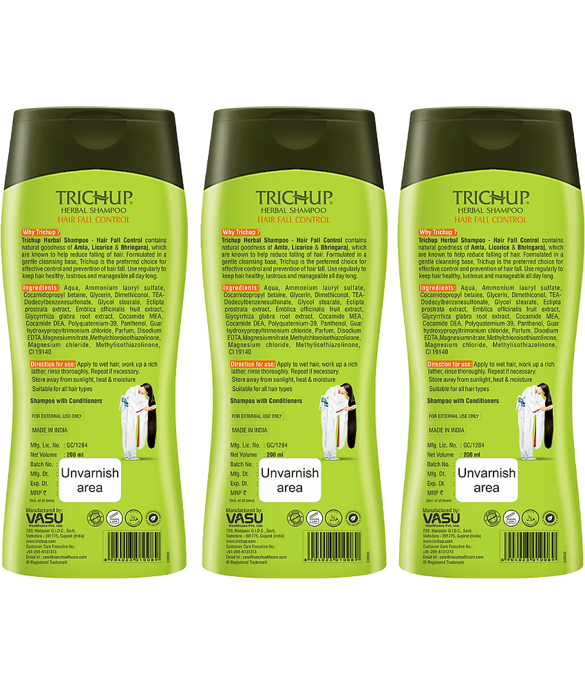 Trichup Daily Care Shampoo 200 ( Pack of 3 ) view 2