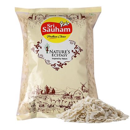 Sri Sauham Chiwda Natural Chiwda, Rice Flakes - 500g