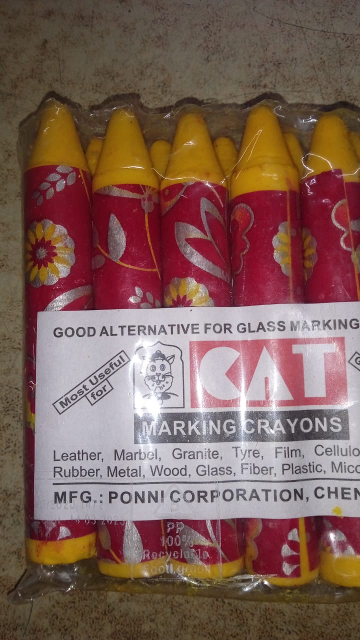 INDUSTRIAL MARKING CRAYONS/ CHALK Big Jumbo 7 Box