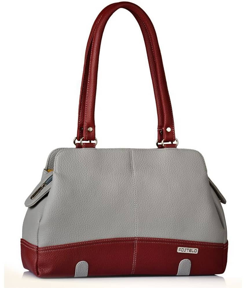 Fostelo Shoulder Bag P.U. Set of 1 ( Gray ) view 2