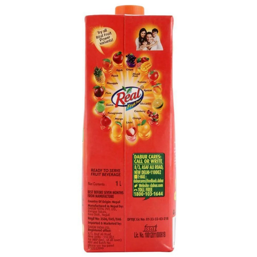 Real Orange Juice 1 Ltr view 2