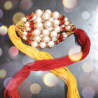 (Pack of 12) CHARKEE Fancy 12 Bhaiya Bhabhi Rakhi (Multicolour) view 2