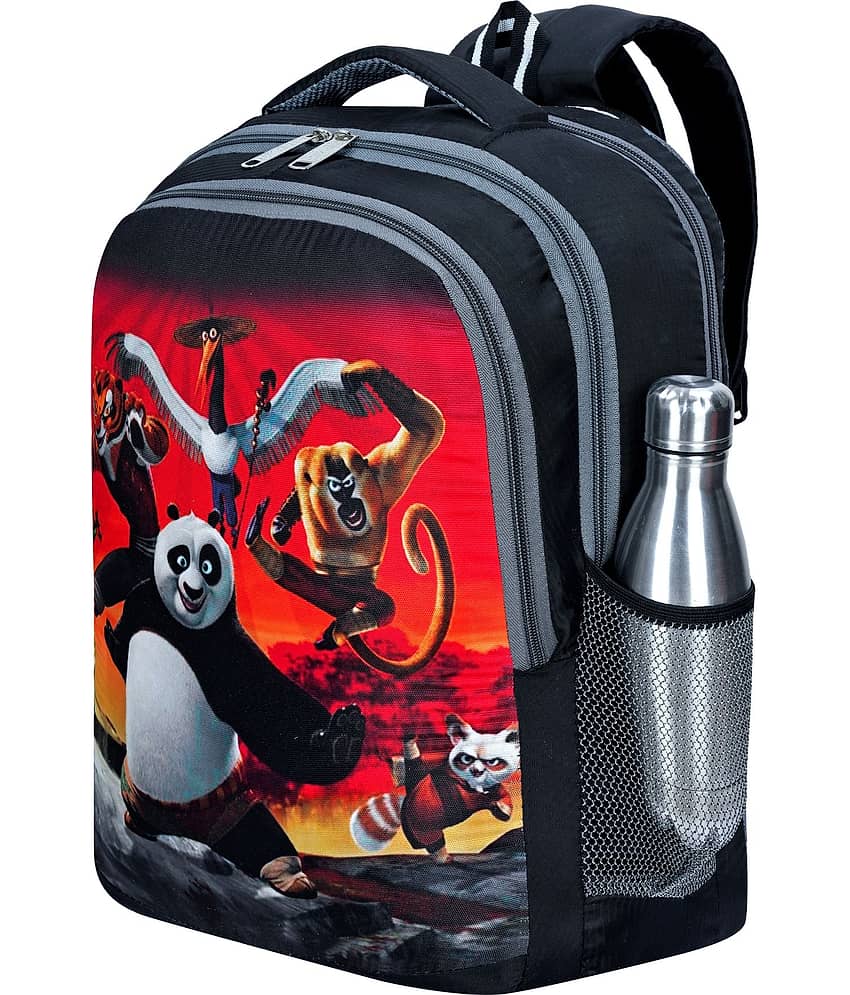 AXEN BAGS 30 Ltrs Polyester Backpack *For Men ( Black ) view 2