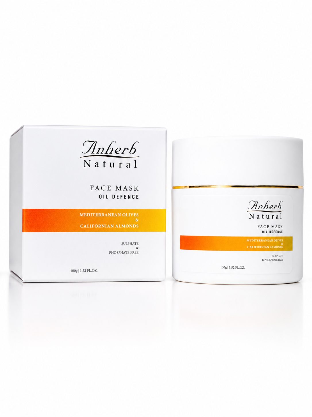 Anherb Natural Oil Defence Face Mask - 200g