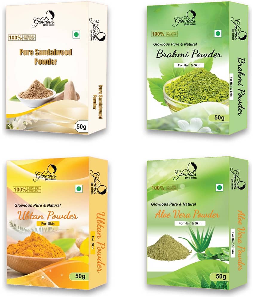 glowious - Skin Toning Face Pack for Normal Skin ( Pack of 4 )