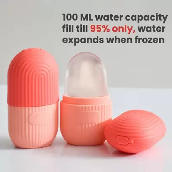 Elecsera 114 Face Massage Roller For Neck Body Puffy Eyes Facial Roller Beauty Ice Massager (Multicolor) view 2