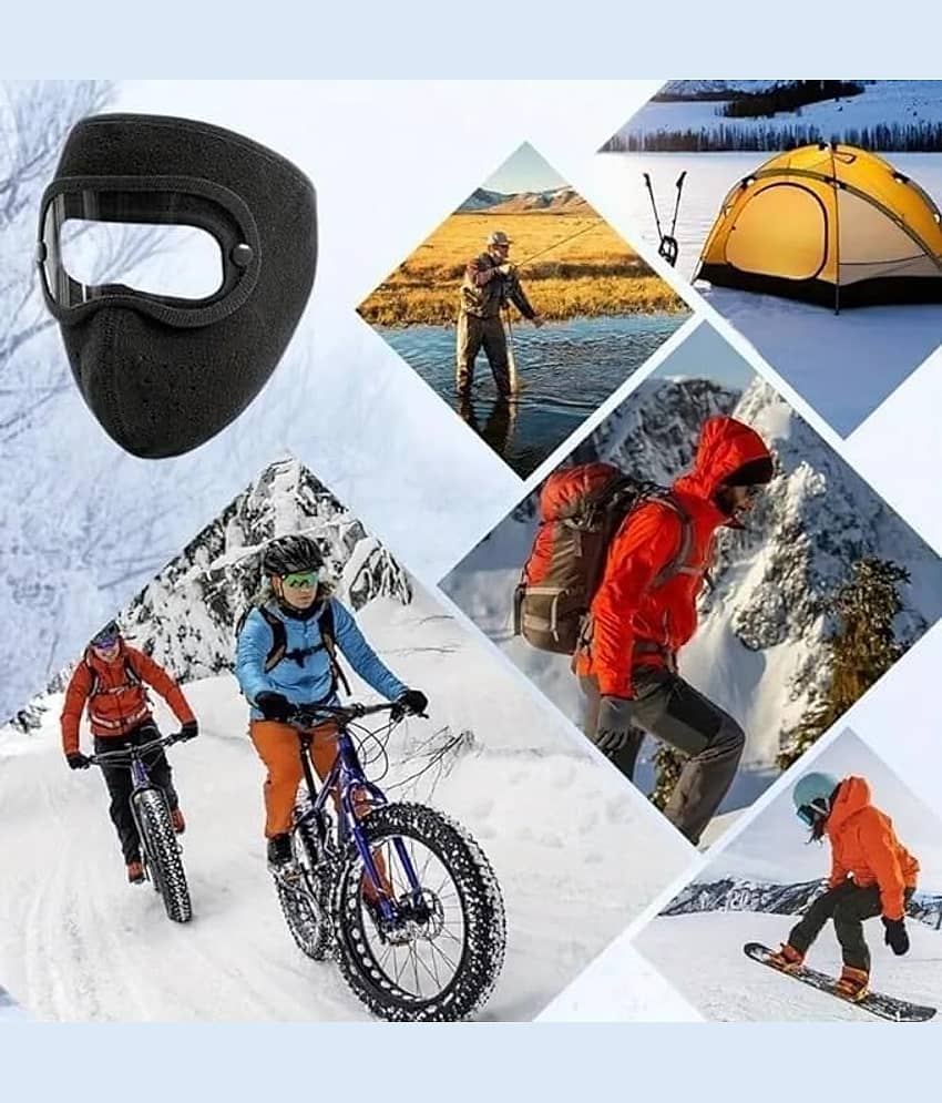 Unisex Full Winter Face Mask Windproof And Sun Protection Warm Eye Protection Screen Goggles Cycling and Bike Mask For Women and Men view 2
