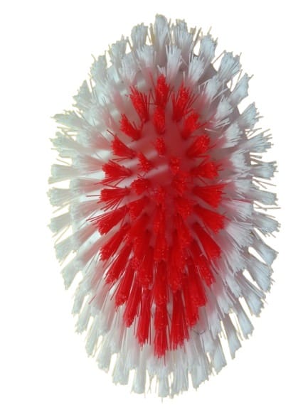 JMP BRUSH Premium Multipurpose Cloth Brush, with Soft & Hard Bristles, Assorted, Plastic Pack of 1 view 2