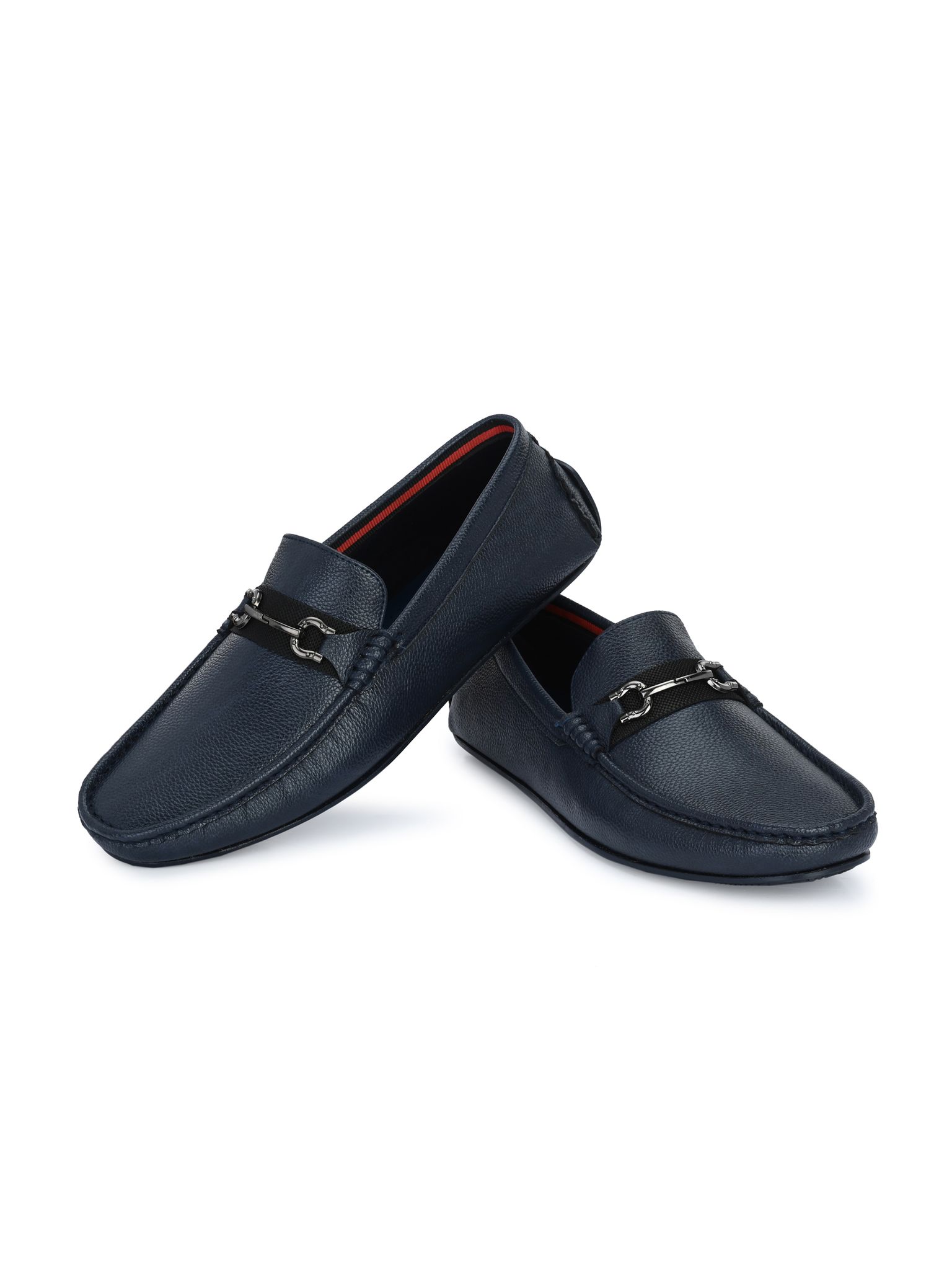 BUSKINS CASUAL LOAFERS BA3732 BLUE view 2