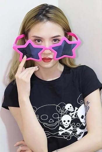 Star Shape Eye Wear Party Glasses for Party view 2