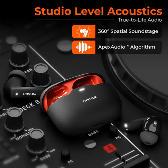 TRIGGR Apex S2 Earbuds with Dual Pairing view 2