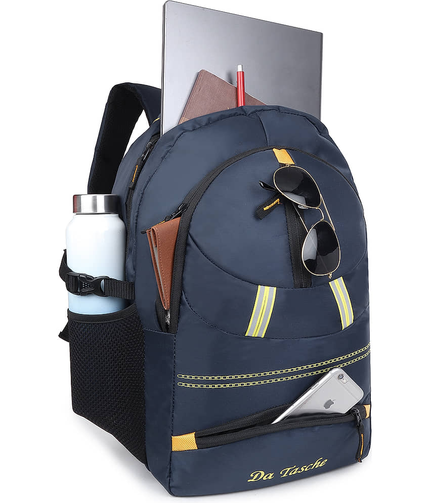 Da Tasche Navy Blue Polyester Backpack For Kids view 2