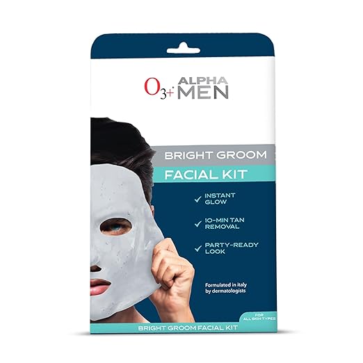 O3+ Alpha Men Bright Groom Facial Kit view 2