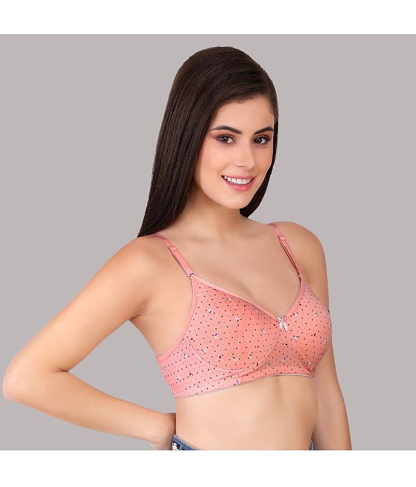 Tkeshto Pack of 3 Cotton Lightly Padded Women's Everyday Bra ( Multicolor ) view 2