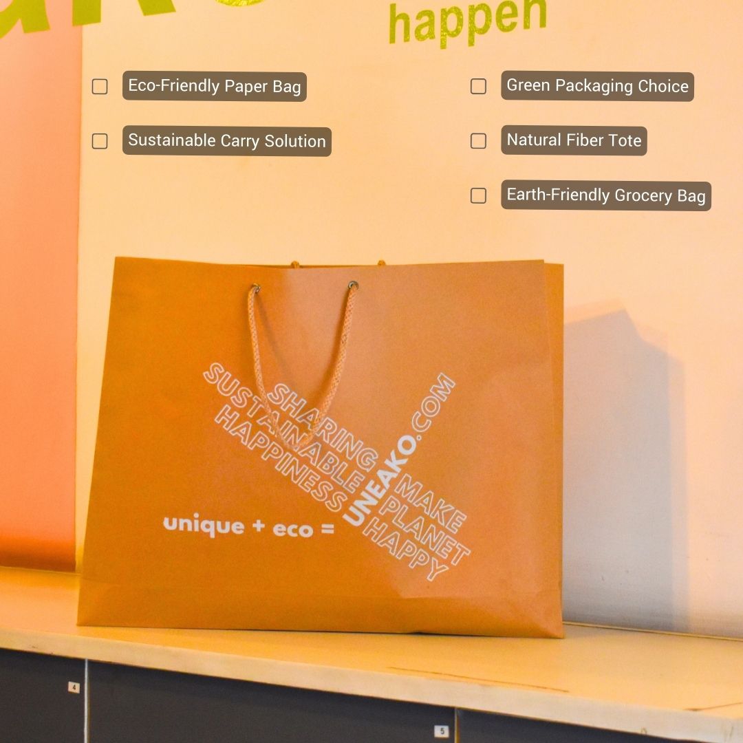 Recycled Paper Bag 10Pcs view 2