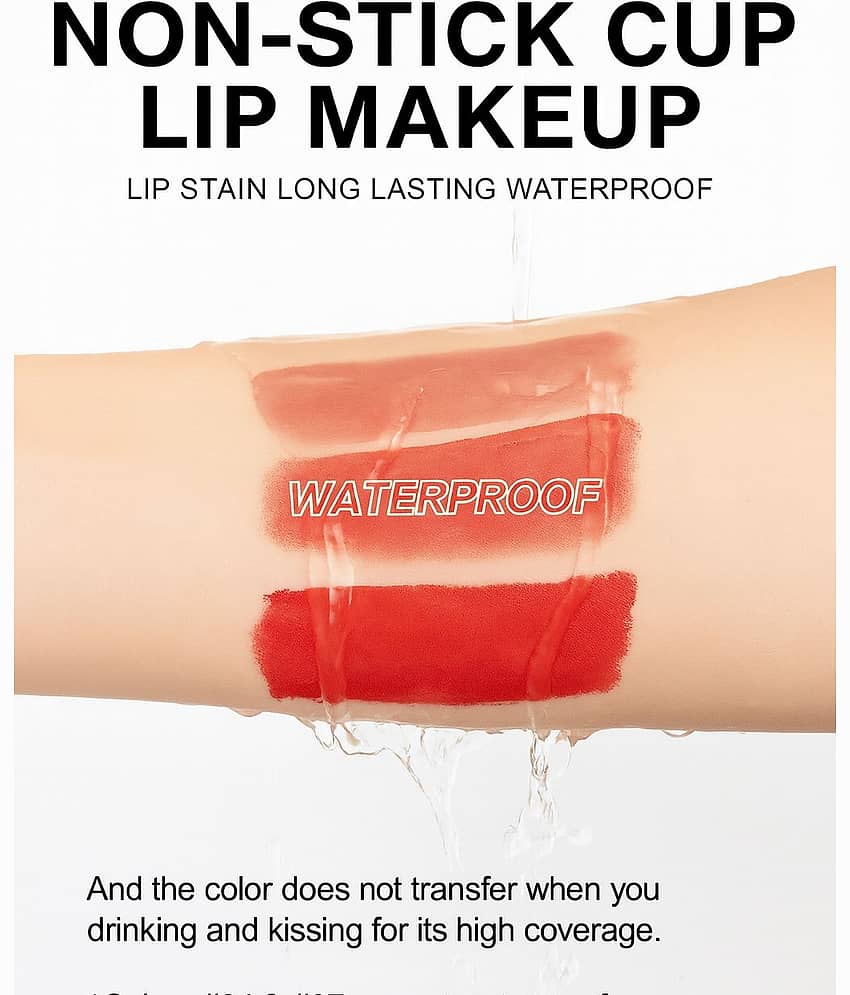 Beauty Women Multi Matte Smudge Free Liquid Lipstick ( Pack of 6 ) view 2