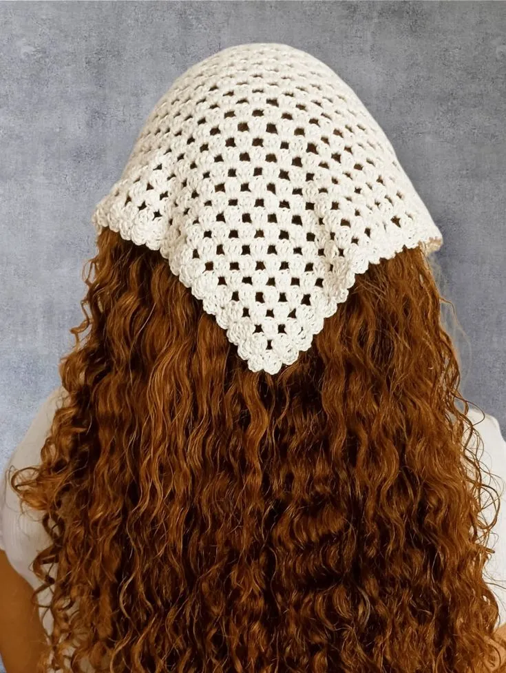 Crochet Handmade Bandana