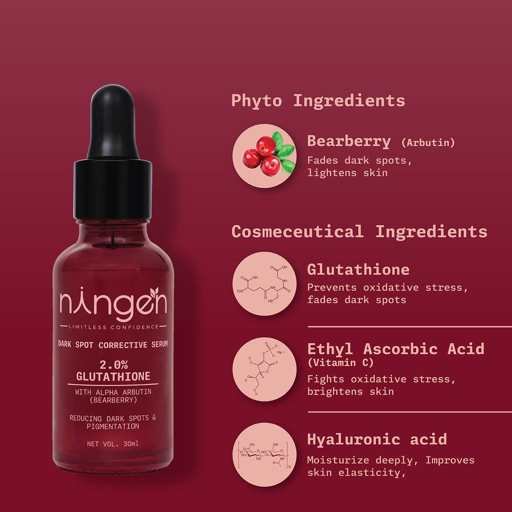 Ningen Dark Spot Corrective Face Serum – Helps with Dark Spots & Pigmentation view 2