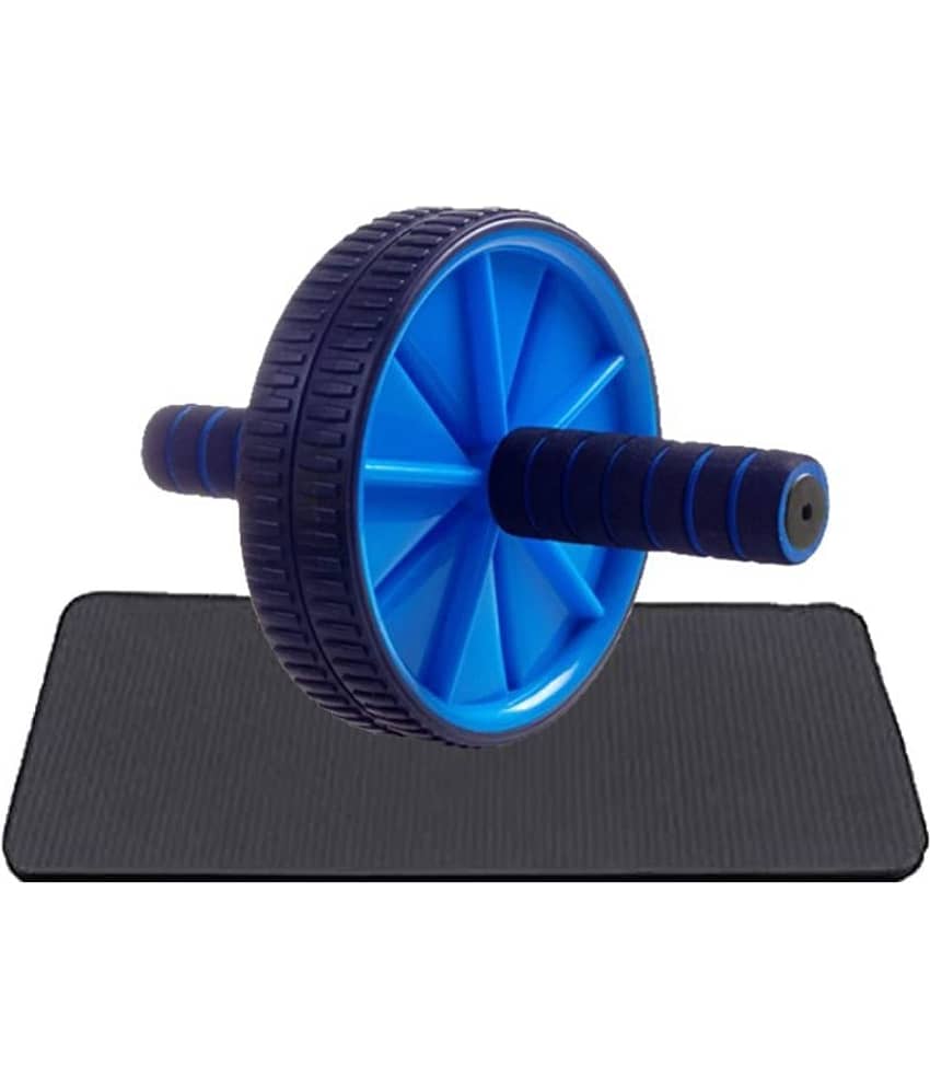 AB WheelRoller_Exercise_with KneeMat_FoamHandles_BellyFatBurner for Men&Women view 2