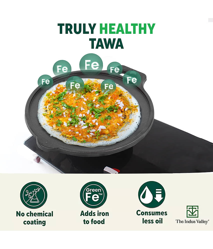 The Indus Valley Iron Dosa Tawa ( Pack of 1 ) view 2