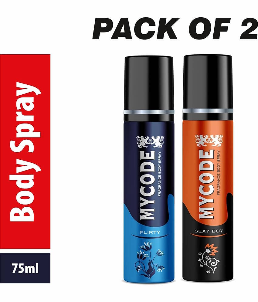 Generic Flirty And Sxy Boy Perfume Body Spray for Unisex 150 ml ( Pack of 2 ) view 2