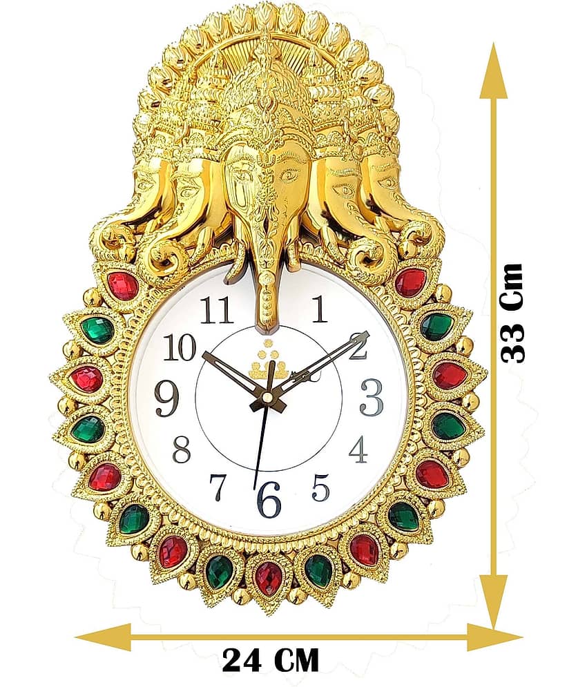 GrabBasket Assymetric Analog Wall Clock view 2