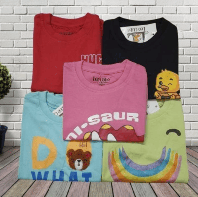 NameBox - Cute Round Neck Tees, Size - 40 (M)
