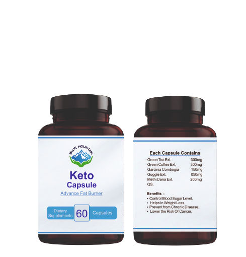 BLUE MOUNTAIN Keto Capsule, 60 Capsule