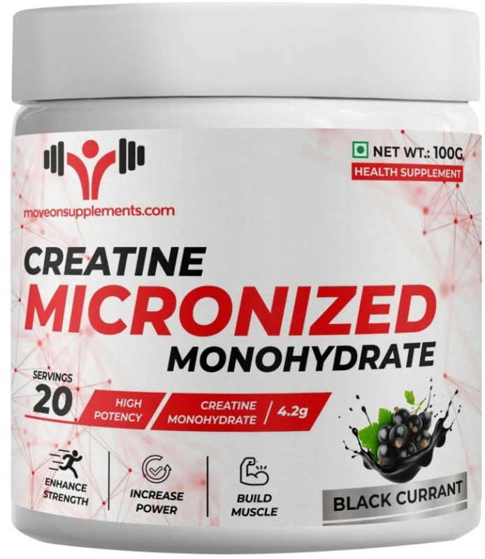 Creatine Monohydrate Black Currant Flavoured 100 Gms