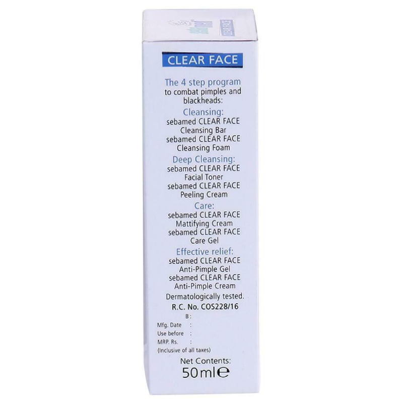 Sebamed Clear Face Care Gel 50 Ml view 2