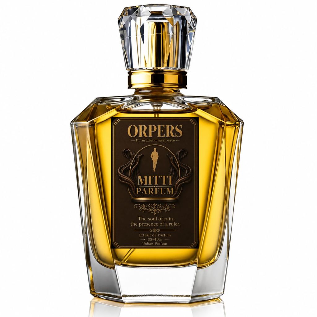 ORPERS Mitti Extrait de Parfum - Long Lasting Luxury Fragrance for Men & Women | Premium Unisex Perfume | Petrichor Scent 35% Oil