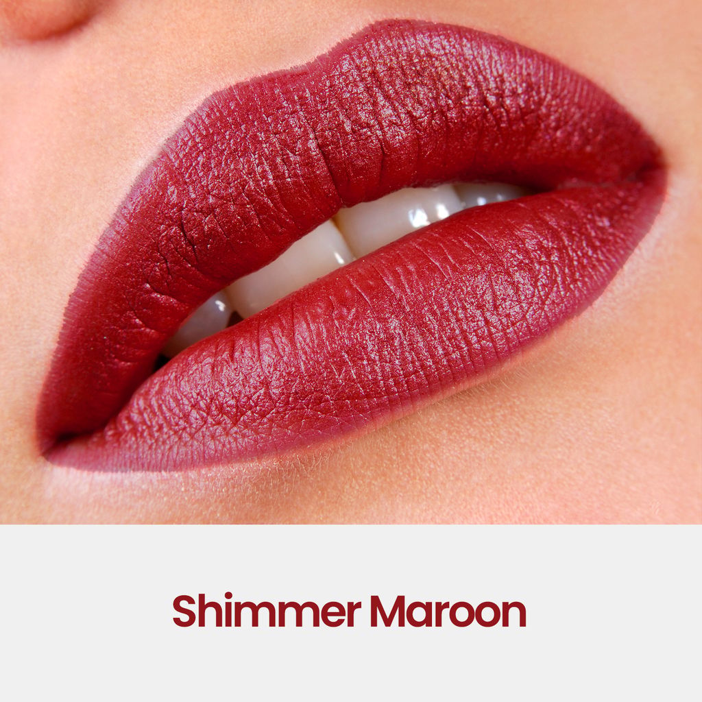 Star Struck by Sunny Leone Luxe Matte Lipstick - Midnight Twinkle, 4.2g view 2