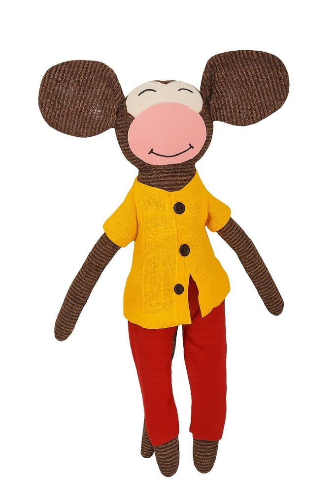 Chimpy the monkey – Handcrafted Toy view 2