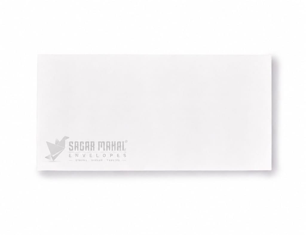 10 x 4.5 Inch White Envelope 90 GSM - Professional White Envelope for Business Letters , box of 250pcs view 2