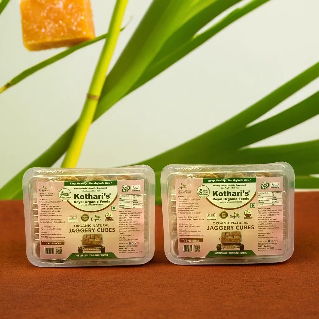 Kothari's Royal Organic Jaggery Cubes view 2