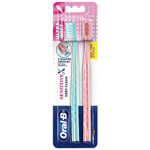 Oral B sensitive and gums Gental And Deep Clean