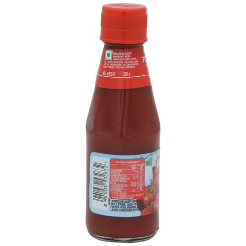 Kissan Ketchup - Fresh Tomato, 200 gm Bottle view 2